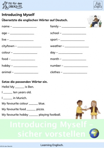 Introducing Myself Übung 2