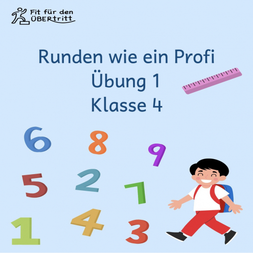 Runden wie ein Profi. Übung 1