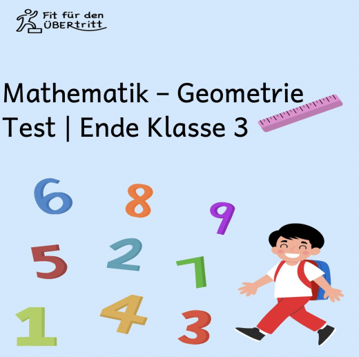 Geometrie & Raum – Mathe Test Klasse 3 | Grundschule