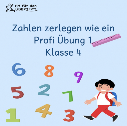 Zahlen zerlegen wie ein Profi Übung 1