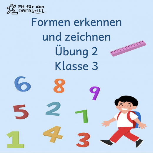 Formen erkennen und zeichnen - Übung 2