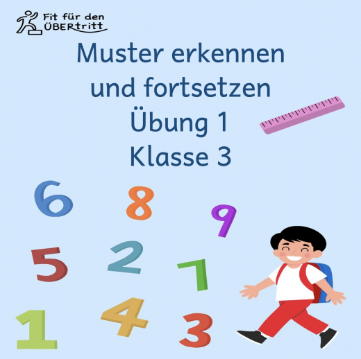 Muster erkennen und fortsetzen - Übung 1