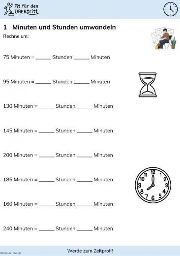 Werde zum Zeitprofi - Übung 1