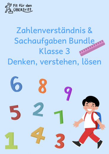 Zahlenverständnis & Sachaufgaben Bundle Klasse 3 – Denken, verstehen, lösen