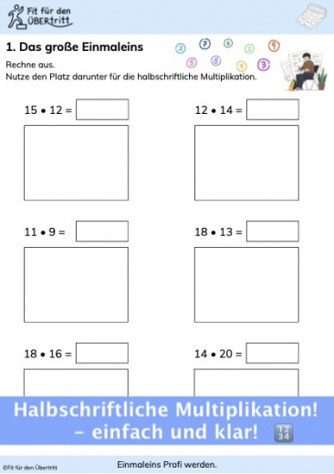 Grundrechenarten Bundle Klasse 3 – Sicher rechnen bis 1000