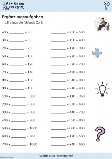 Grundrechenarten Bundle Klasse 3 – Sicher rechnen bis 1000