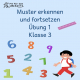 Muster erkennen und fortsetzen - Übung 1