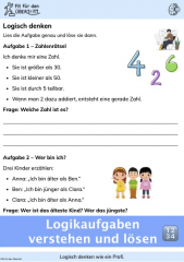 Logisch denken wie ein Profi. Übung 1 Logisch denken wie ein Profi. Übung 1