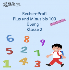 Rechen-Profi. Plus und Minus bis 100 Übung 1