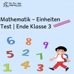 Einheiten – Mathe Test Klasse 3 | Geld, Zeit & Längen