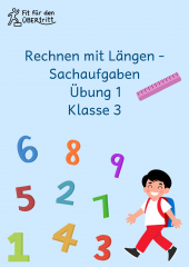 Rechnen mit Längen Sachaufgaben - Übung 1