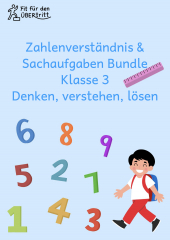Zahlenverständnis & Sachaufgaben Bundle Klasse 3 – Denken, verstehen, lösen