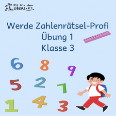 Werde Zahlenrätsel-Profi. Übung 1